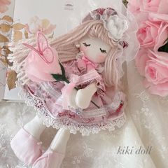 ハンドメイドドール 手作り人形 カントリードール ナチュラル