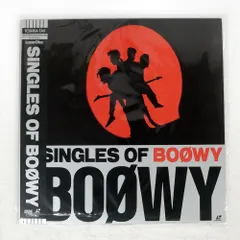 BOØWY　ボウイ　SINGLES LP レコード　ギタリズム　フライヤー付き BOØWY ボウイ SINGLES LP レコード ギタリズム フライヤー付き