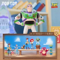 【6種セット被りなし】 海外 限定 トイストーリー フィギュア ディズニー ピクサー Disney Pixar TOPTOY ランダム アソート ボックス バズ ライトイヤー エイリアン スリンキー ウッディ ロッツォ ボーピープ ジェシー リトルグリーンメン