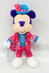 東京ディズニーランド ぬいぐるみバッジ Pal-Palooza ミッキー(ピンク/水色)/Minnie's Fanderland
