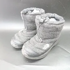 THE NORTH FACE ザノースフェイス　スノーブーツ キッズ22センチ黒 THE NORTH FACE】ザノースフェイス スノーブーツ 24cm - メルカリ
