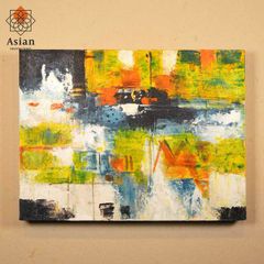 絵画 インテリア アートパネル 抽象画 モダン 北欧 壁掛け 玄関 おしゃれ アート 絵 アジアン バリ 40×30 (68)