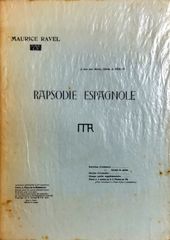 ラヴェル スペイン狂詩曲 (スタディスコア/ポケットスコア)輸入楽譜 Ravel Rapsodie Espagnole デュラン社/Durand 洋書