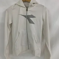 【DIADORA】　ディアドラ  ロゴ入り　長袖　パーカー付きウィンドブレーカー　レディース　テニスウェア　FL060