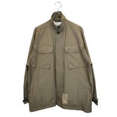 N.HOOLYWOOD エヌハリウッド SHIRT BLOUSON コンバット シャツ ジャケット ブルゾン 9221-BL05-001 38 ベージュ