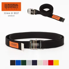 【新品・未使用】 GIベルト メンズ UNIVERSAL OVERALL ユニバーサルオーバーオール ガチャベルト ベルト カジュアル おしゃれ 幅 30mm バックル かっこいい アウトドア 丈夫 作業用 サバゲー 作業服 ブラック 黒 UV0846Iのサムネイル