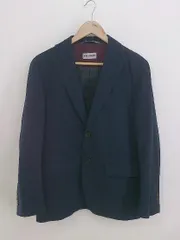 ◇ STUDIO BY INTERMEZZO インターメッツォ 長袖 テーラード ジャケット ネイビー メンズ P  【1212260003663】