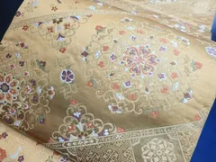 2502-39 袋帯 美品 正絹 着物 六通