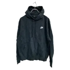 NIKE ロゴ スウェット パーカー Mサイズ ナイキ ブラック 古着卸 アメリカ仕入 t2410-3308