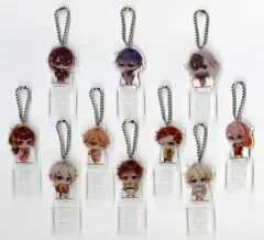 【中古】雑貨 [単品] 集合 描きおろしちびキャラアクリルスタンドキーチェーン10個セット 「Switchソフト ビルシャナ戦姫 ～一樹の風～ スペシャルステラセット」 同梱特典