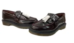 ドクターマーチン Dr.Martens エイドリアン ADRIAN タッセルローファー CORE ADRIAN TASSEL LOAFER 革靴 CHERRY RED 赤 24370600 レディース靴 ローファー ワインレッド EU37 104S-733