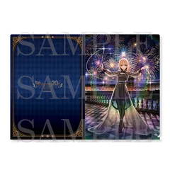 Fate 20周年　色紙　クリアファイル Fate 20周年 色紙 クリアファイル Fate 20周年 色紙 クリア