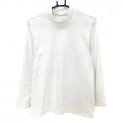 monzee モンジー ポーラーフリース ハイネック ホワイト SからLL