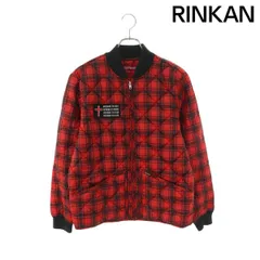 ★希少サイズ‼️好配色★ギャルソン×シュプリーム チェック ワークジャケット XL ☆希少サイズ‼️好配色☆ギャルソン×シュプリーム チェック ワーク