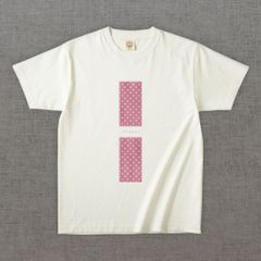 和柄Tシャツ　七宝 -彩・角-