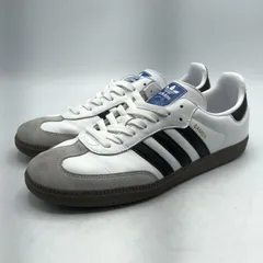【中古】adidas SAMBA OG B75806 28cm ホワイト ブラック アディダス[17]