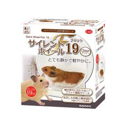 サンコー サイレントホイール フラット 19 クリアー×1点