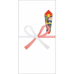 ササガワ 特上のし袋 万型 祝・無字 5-2701のサムネイル