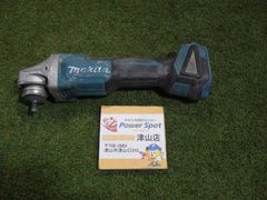 マキタ ディスクグラインダー 18V GA404DN 本体のみ 破損あり 回転時に異音あり 中古品 部品取り ジャンク品