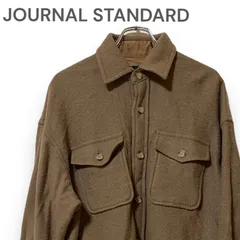 JOURNAL STANDARD ジャーナルスタンダード ブラウン ネルシャツ ウール混 長袖 日本製 メンズカジュアル 000000197Bのサムネイル