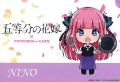 【中古】ポストカード(キャラクター) 中野二乃(店員) オリジナルポストカード 「五等分の花嫁×PRINCESS CAFE」 コラボメニュー注文特典