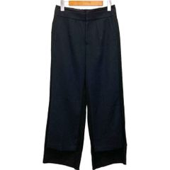 sacai】 Wool Side Satin Line Flare Pants - メルカリ