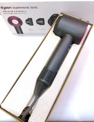 【2484】★新品未使用★ ダイソン ヘアドライヤー スーパーソニックアイオニック アイアン/フューシャ HD08 110-240V dyson supersonic ionic