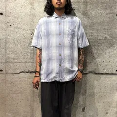 Tommy Banama tencel×linen omble check s/s shirts