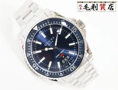 【正規品】定価10万超！GUCCI Dive YA13631ブルー文字盤 正規品】定価10万超！GUCCI Dive YA13631ブルー文字盤 - メルカリ