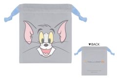카미[무료우송][톰과 제리][Tom and Jerry]푸치 건 착용[톰][워너][애니메이션][파우치][케이스][소품 넣어][깡패][가방][수납][어린이][키즈][잡화][굿즈][귀여운]