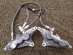 zrx1200ダエグ 純正キャリパー 前後セット - メルカリ