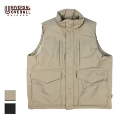 UNIVERSAL OVERALL ダウンベスト　ベージュ　XL 楽天市場】universal overall ベストの通販