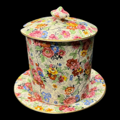 【ロイヤルアンティーク】ロードネルソンウェア シュガーポットセット　Lord Nelson Ware