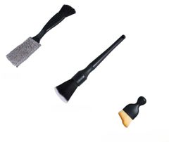 トラック用 掃除用具 ディテールブラシ 3点セット 593395 593396 593397 細かな内装掃除にのサムネイル