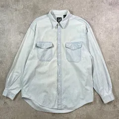 90年代 OLD GAP オールドギャップ デニムシャツ メンズL 