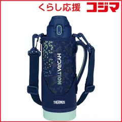 【 新品 未開封 】   サーモス 真空断熱スポーツボトル1L ネイビーミント FJS1000FNVMT 未使用 送料無料