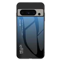 Google Pixel 8 Pro ケース ピクセル8プロ  グラデーション ハイブリット ケース 【Color】 ブルー・ブラックのサムネイル