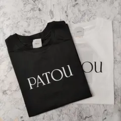 【お値下げ中！新品未使用】PATOU ブラック ロゴTシャツ XS Yahoo!オークション - PATOU パトゥ ロゴTシャツ XS ブラック