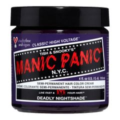 マニパニ スペシャルセット MANIC PANIC マニックパニック Deadly Nightshade (デッドリーナイトシェイド)＋ヘアカラーケア4点セット