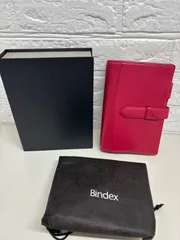 未使用Bindex 本皮製ダークブラウン　大量おまけ付　定価14500→9900 未使用Bindex 本皮製ダークブラウン 大量おまけ付 定価14500