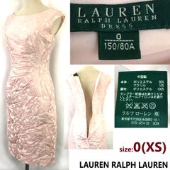 日本正規代理店タグ★LAUREN RALPH LAUREN【ラルフローレン】 ノースリーブ/タイトワンピース/ドレス 【0/XS/膝丈/ピンク/花柄/pink】レディース/dress◆BJ010-j