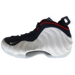 NIKE (ナイキ) AIR FOAMPOSITE 1 PRM OLYMPIC 575420-400 エアフォームポジット1 プレミアム オリンピック ハイカットスニーカー シューズ ホワイト/ネイビー US8/26cm