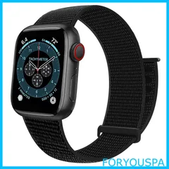 【特価】コンパチブル Apple Watch バンド 38mm 40mm 41mm 42mm 44mm 45mm 49mm 柔らかく快適で軽量で通気性の良いナイロンスポーツループベルトアップルウォッチシリーズ 8 7 6 5 4 3 SE Ultraに対応 (