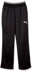 【新品】【140サイズのみ】puma（プーマ）キッズ ジュニア ガールズ GL トレーニングパンツ　プーマブラック×ホワイト 517878-01-140