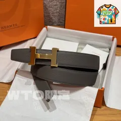 【今日特価】Hermes Constance ダブルフェイスベルト
-1