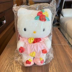 激レア　ハローキティ　限定受注生産品　ローズキティ　ぬいぐるみ　応募者限定 ハローキティ 受注生産 限定 ローズキティ - メルカリ