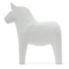 レア品！ IKEA 75th 陶器 ダーラナホース 白 北欧 置物 - メルカリ