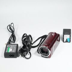JVC everio フルHDビデオカメラ GZ-E117-R SDカード付き JVC GZ-E117-R ビデオカメラ 動作品 - メルカリ