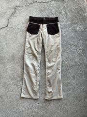 2002AW Number (N)INE NOWHERE MAN Two-Tone Corduroy Pants ナンバーナイン「ジョージ期」 ツートーンコーデュロイパンツ 日本製