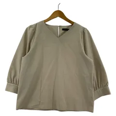 closet story クローゼットストーリーユナイテッドアローズ Vネックカットソー size表記なし/ベージュ系